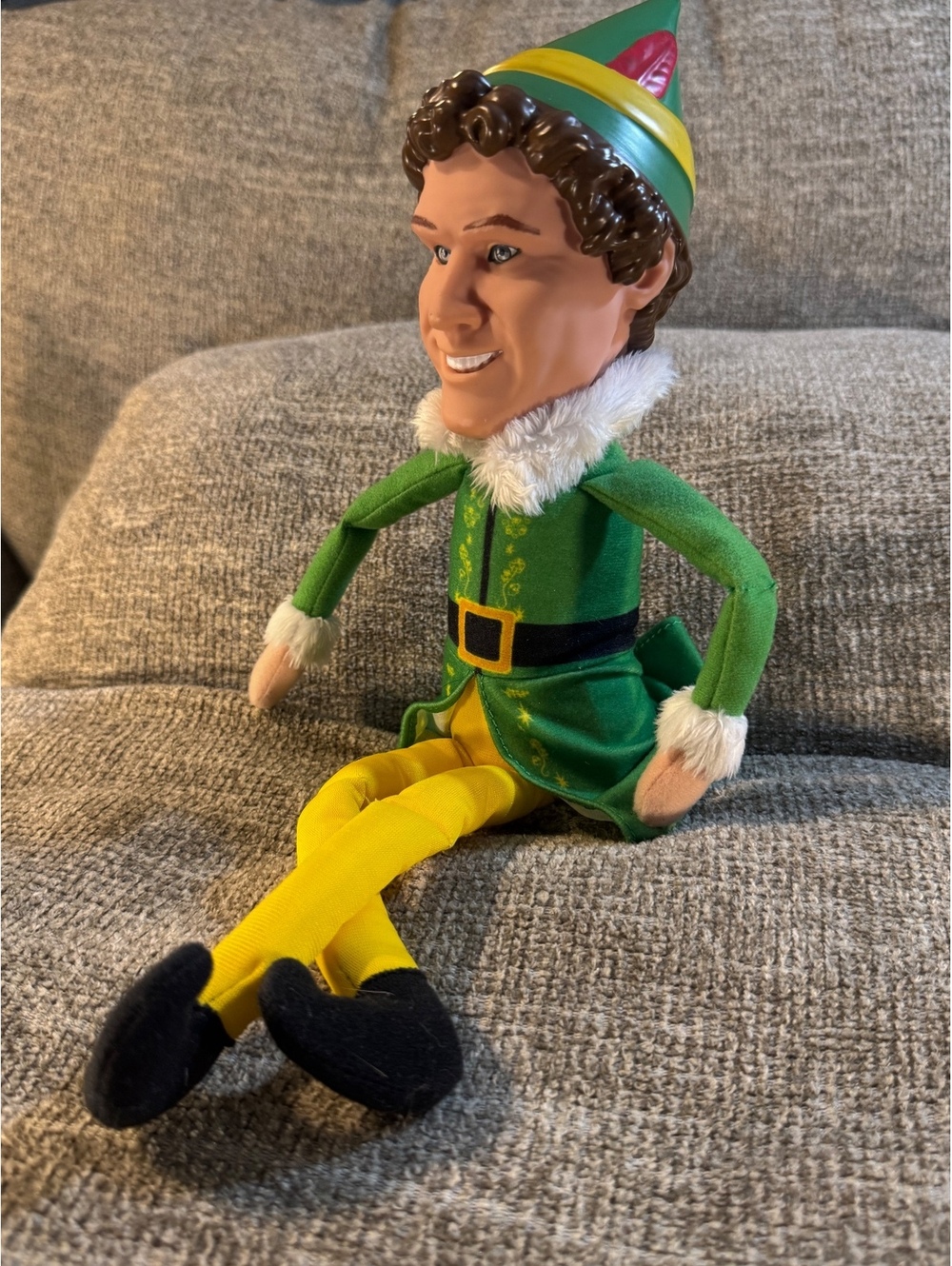 JAKKS Pacific "Buddy the Elf" Talking Plush Doll (2021) - Picture 3 of 9